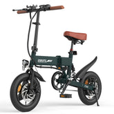 Electric Bike ESKUTE F200 -  250W Motor 36V 7.8Ah Battery 14 Inch Tires Mechanical Disc Brake - Green